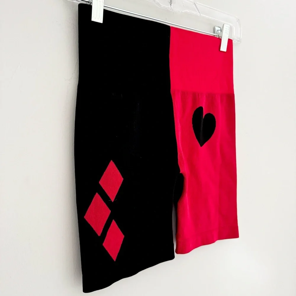 Harley Quinn Seamless Biker Shorts